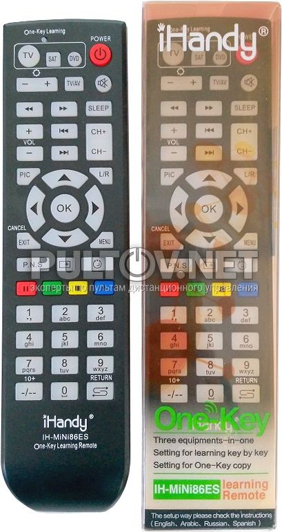 Huayu IHandy IH-MiNi86ES универсальный ОБУЧАЕМЫЙ пульт