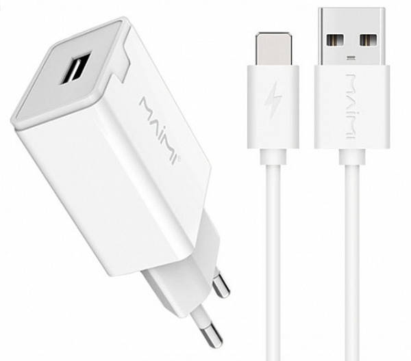 Зарядное устройство с USB MAIMi T7 TYPE-C (5B, 2400mA)/400