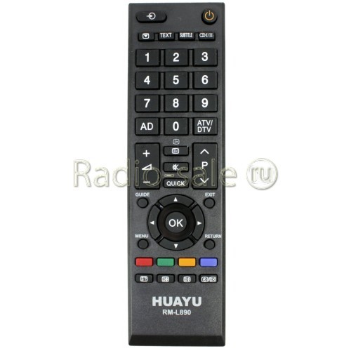 Huayu Toshiba RM-L890+ корпусCT-90326 универсальный пульт